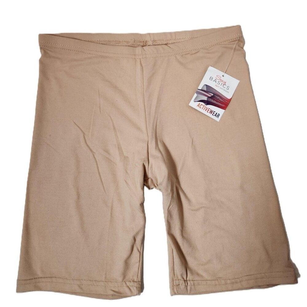 Sexy Basics 24/7 Anywhere Activewear Stretch Shorts Women's Medium